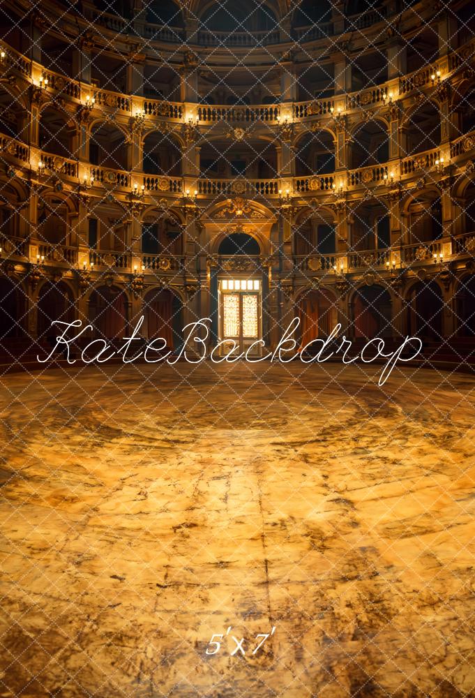 Kate Arched Indoor Architecture Backdrop Designed by Emetselch - Kate Backdrop AU