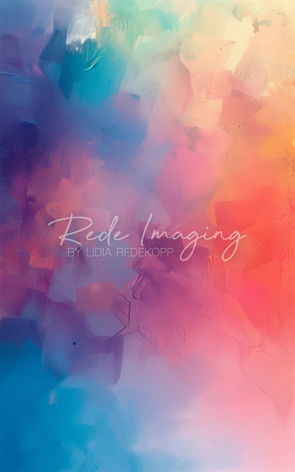 Kate Sweep Pastel Fine Art Backdrop Designed by Lidia Redekopp - Kate Backdrop AU