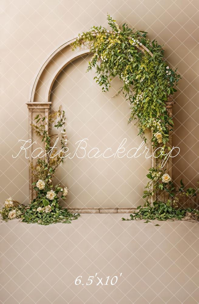 Kate Spring Green Plant Arch Backdrop Designed by Emetselch - Kate Backdrop AU