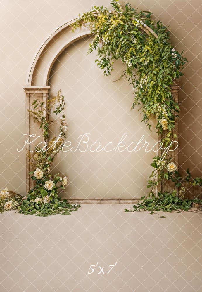 Kate Spring Green Plant Arch Backdrop Designed by Emetselch - Kate Backdrop AU