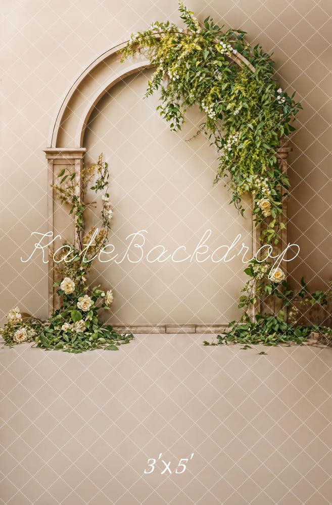 Kate Spring Green Plant Arch Backdrop Designed by Emetselch - Kate Backdrop AU