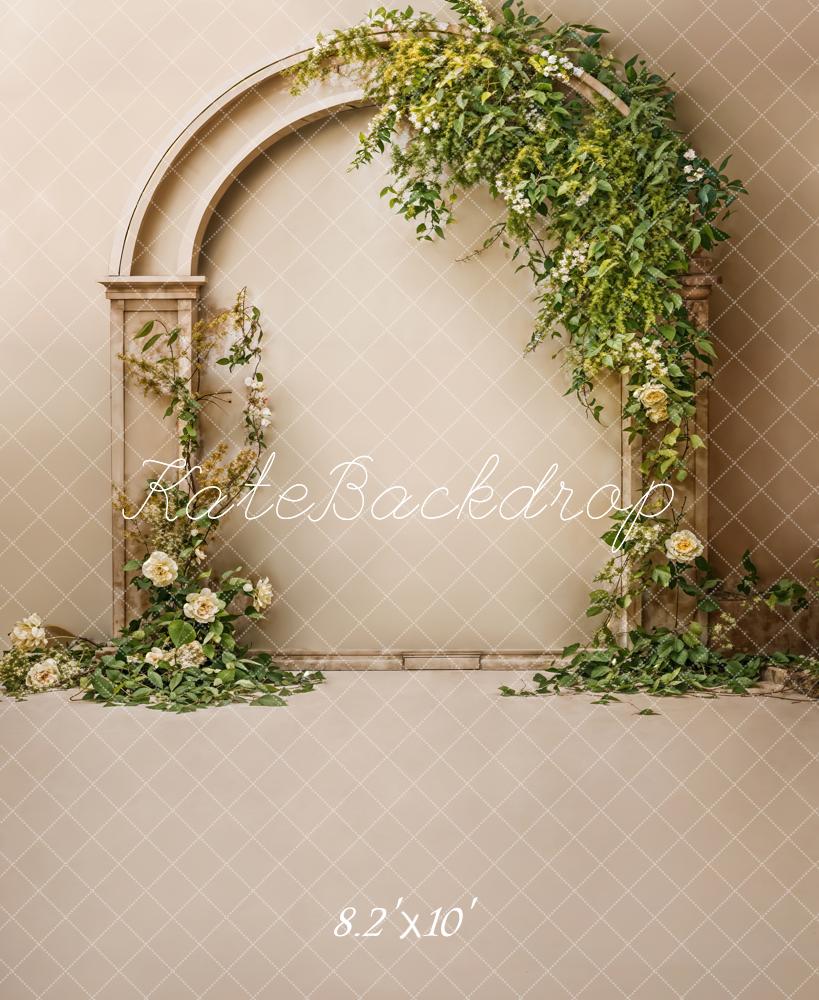 Kate Spring Green Plant Arch Backdrop Designed by Emetselch - Kate Backdrop AU