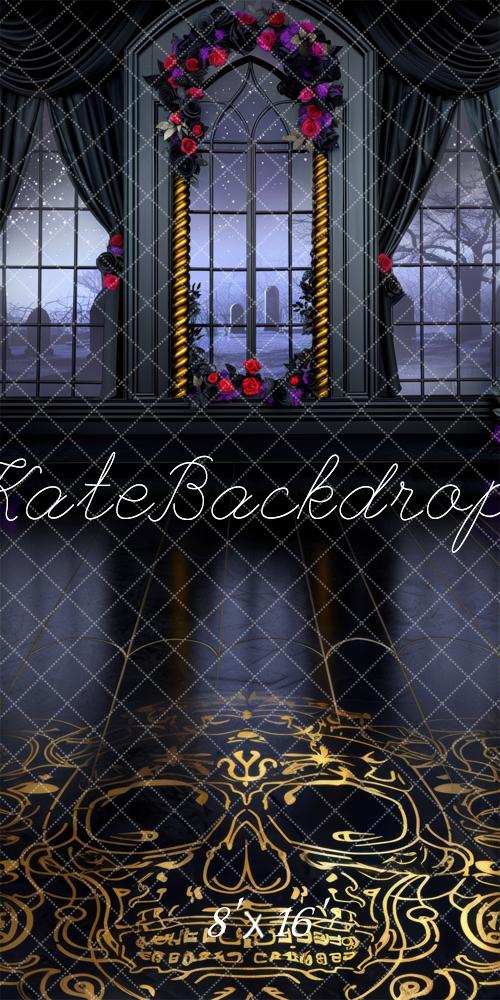 Kate Sweep Skeleton Room Arch Backdrop Designed by Mini MakeBelieve - Kate Backdrop AU