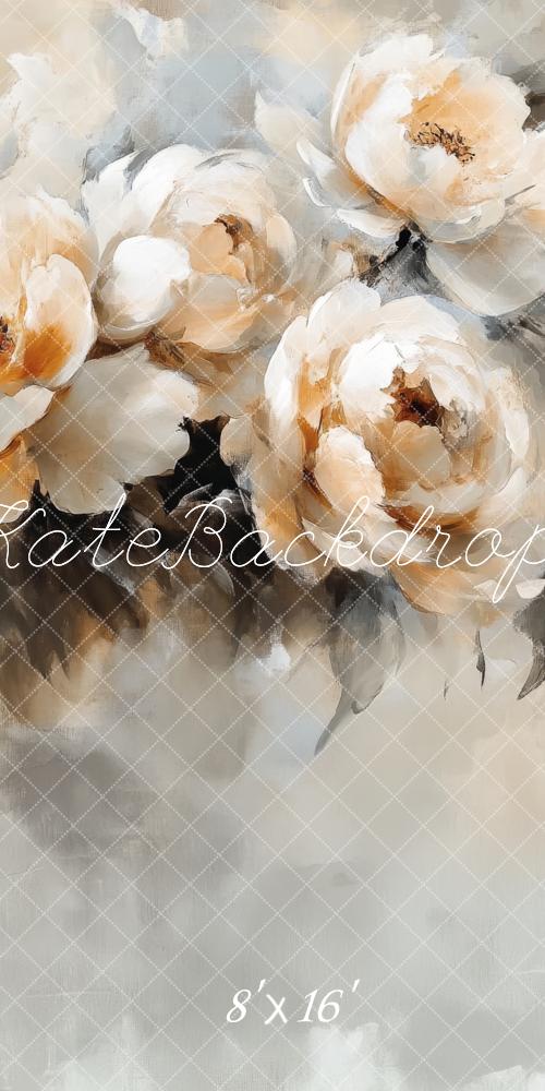 Kate Sweep Fine Art Vintage Floral Backdrop Designed by Lidia Redekopp
