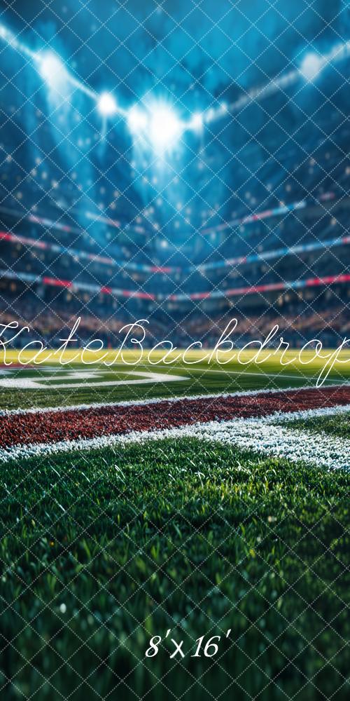 Kate Sweep Sports Football Stadium Backdrop Designed by Emetselch
