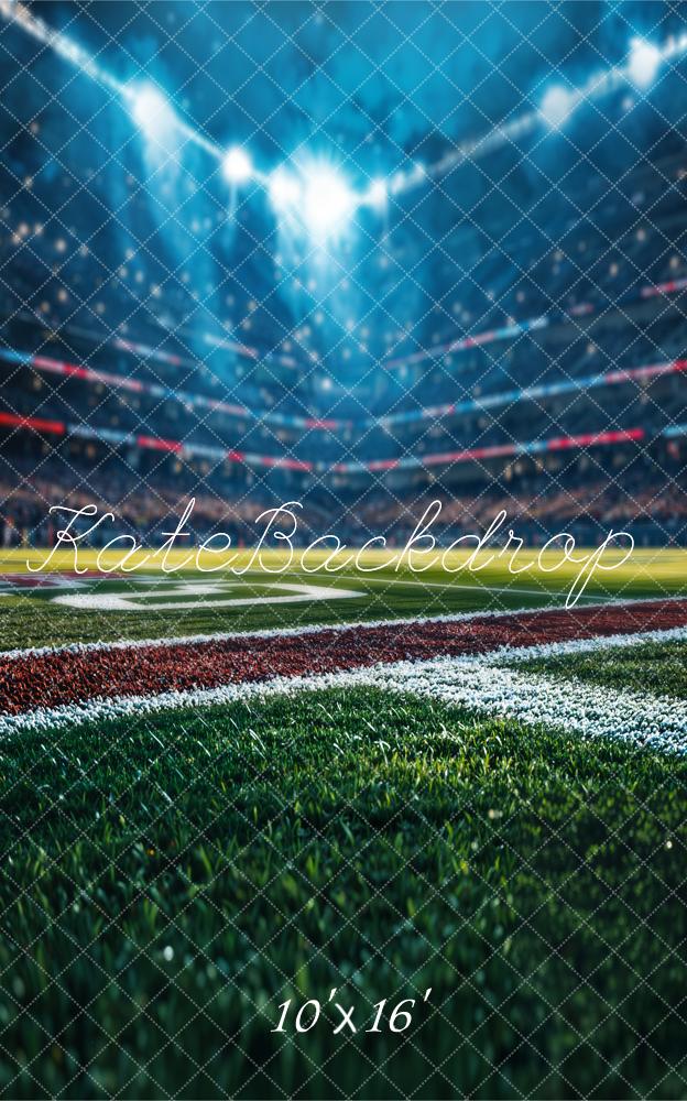 Kate Sweep Sports Football Stadium Backdrop Designed by Emetselch - Kate Backdrop AU