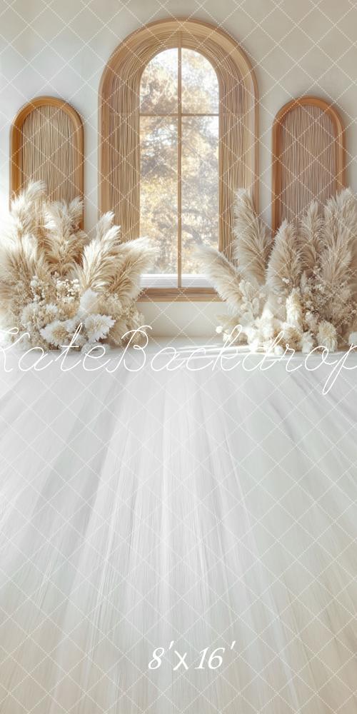 Kate Sweep Boho Arch Window Backdrop Designed by Mini MakeBelieve
