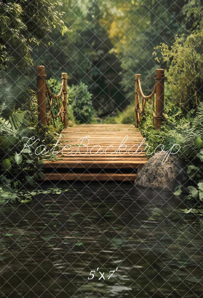 Kate Green Forest Lake Backdrop Designed by Emetselch