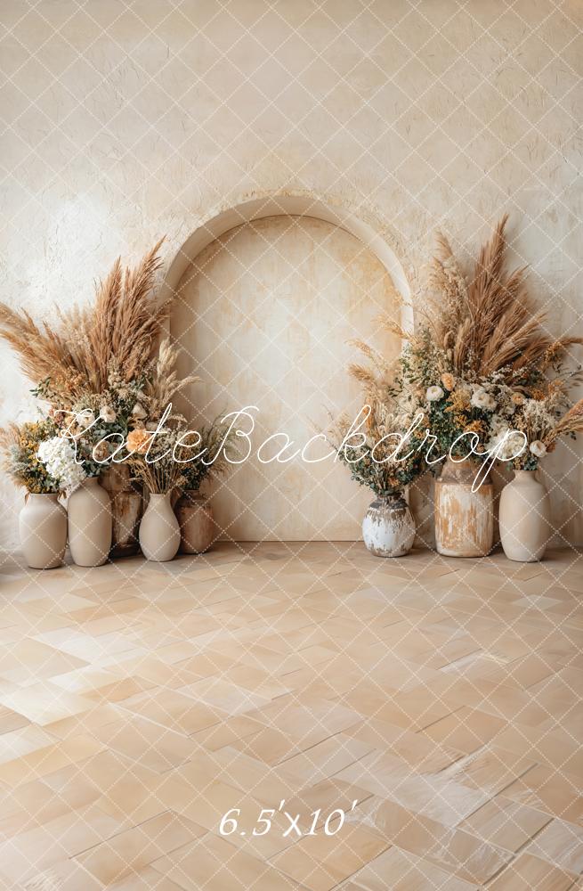 Kate Warm Boho Arch Backdrop Designed by Emetselch