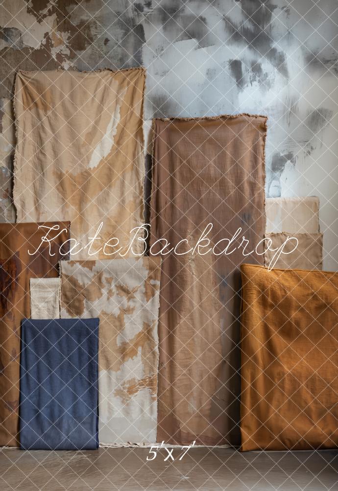 NEW Kate Vintage Abstract Fabric Wall Backdrop Designed by Kate Image