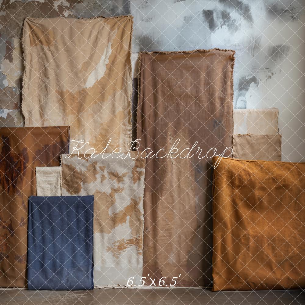NEW Kate Vintage Abstract Fabric Wall Backdrop Designed by Kate Image
