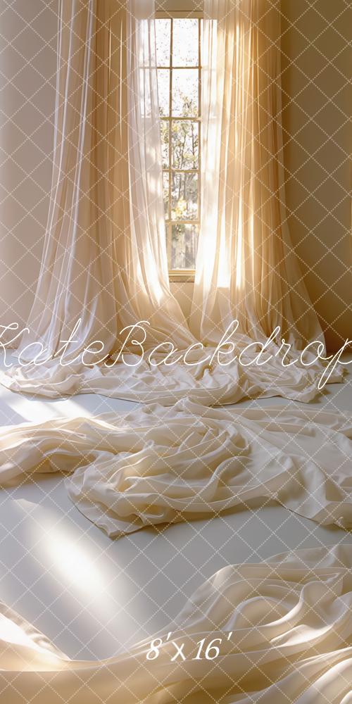 Kate Sweep Sunlight Curtains Backdrop Designed by Mini MakeBelieve