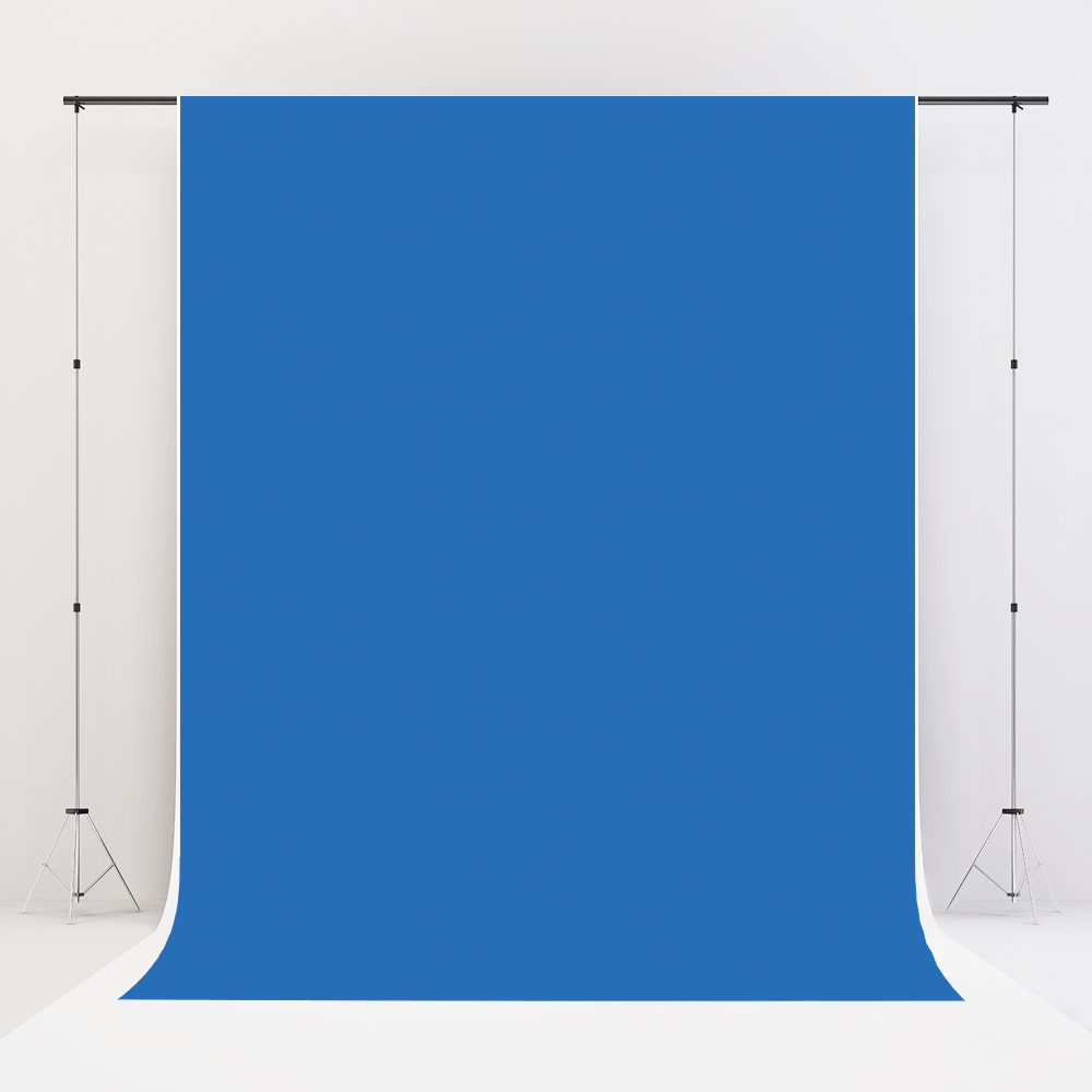 Kate Solid Blue Vinyl Floor Backdrop for Photography - Kate Backdrop AU