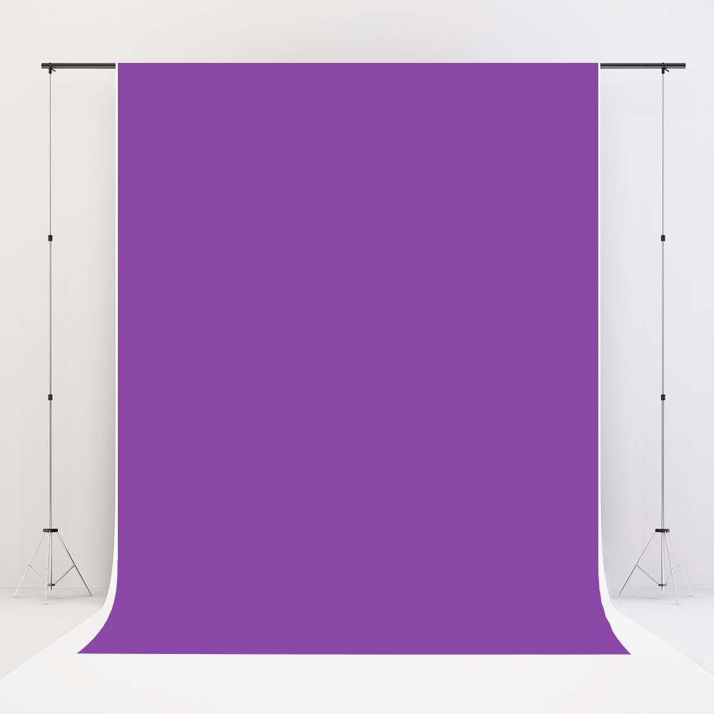 Kate Solid Purple Vinyl Floor Backdrop for Photography