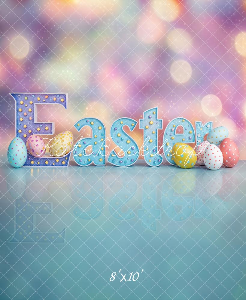 Kate Easter Egg Bokeh Backdrop Designed by Chain Photography