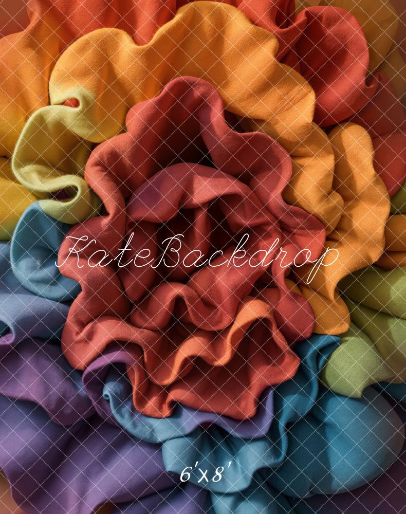 Kate Fleece Multicolor Pattern Backdrop Designed by Chain Photography - Kate Backdrop AU