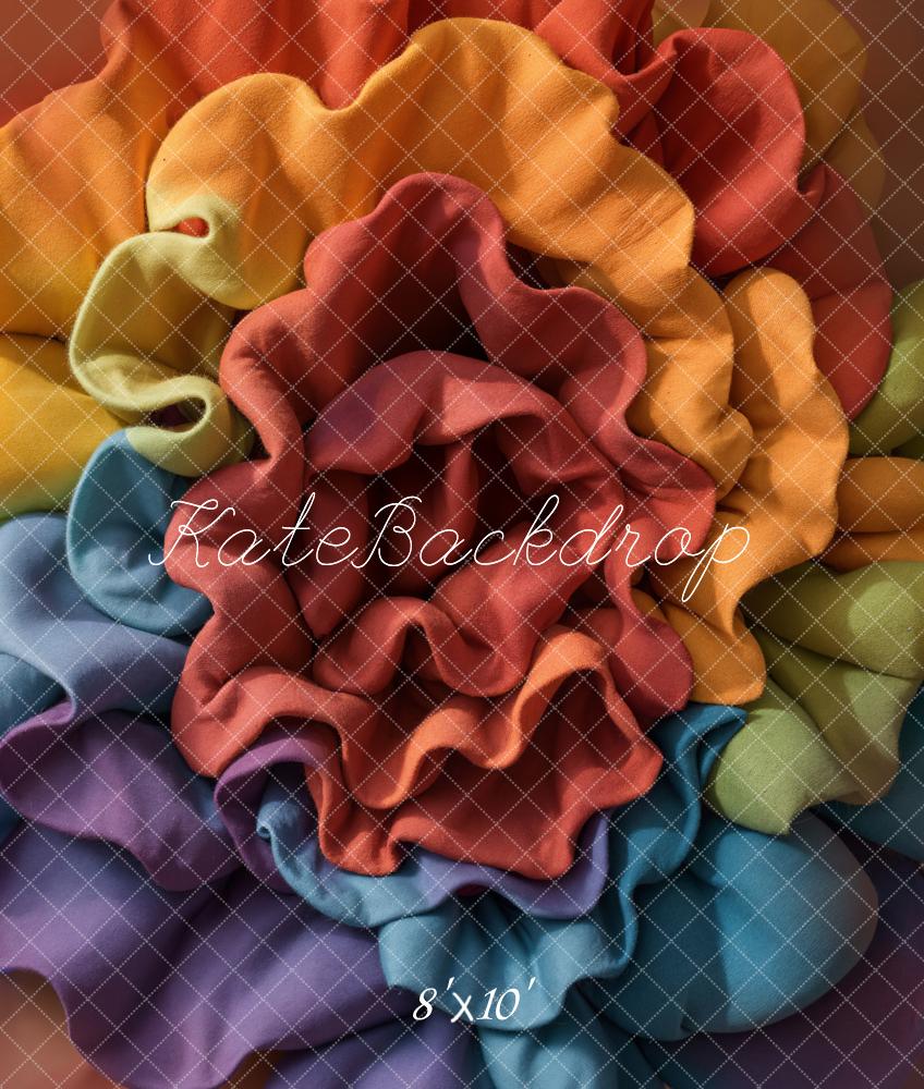 Kate Fleece Multicolor Pattern Backdrop Designed by Chain Photography - Kate Backdrop AU