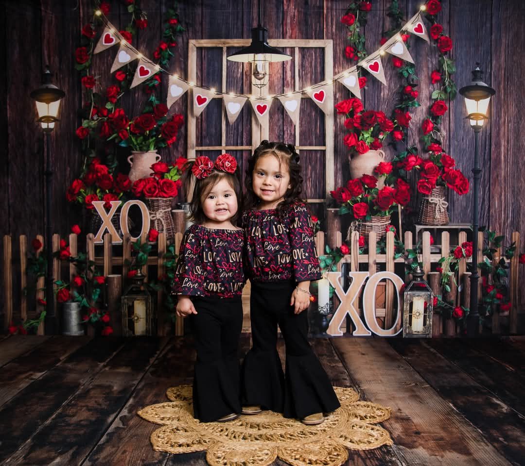 Kate Valentine's day Backdrop Rose Manor Board Designed by Emetselch - Kate Backdrop AU