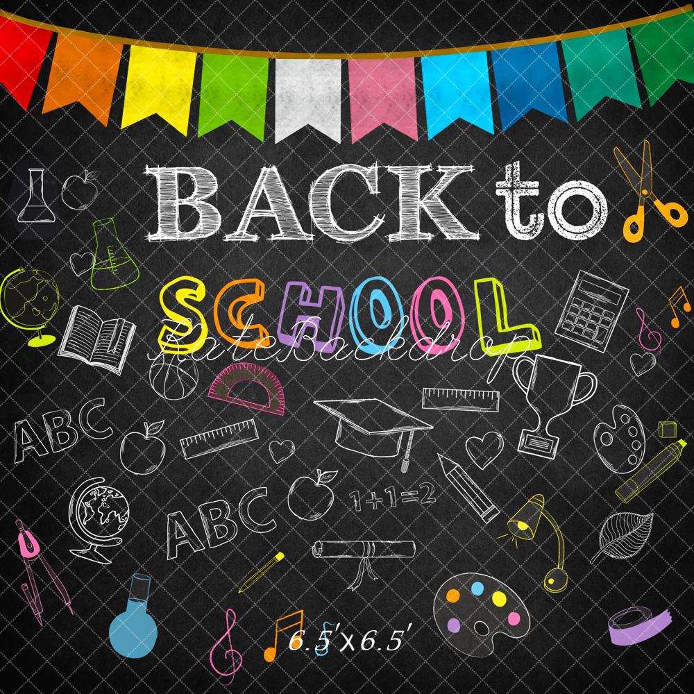 Kate Back to School Backdrop for Photography - Kate Backdrop AU