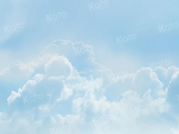 Kate Summer Blue Sky Cloud Backdrop for Photography