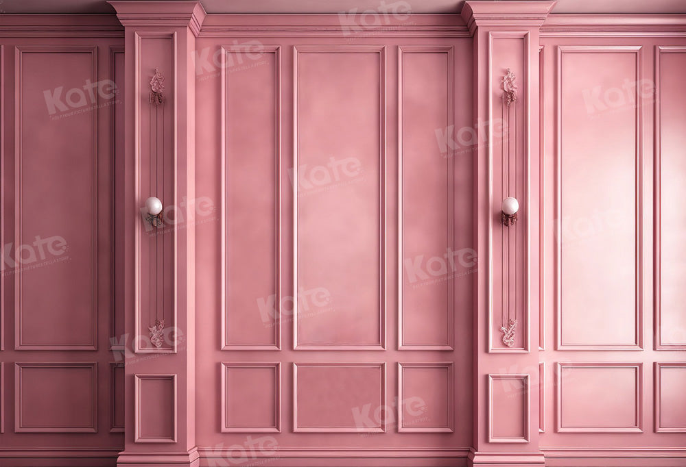 Kate Pink Wall House Party Backdrop for Photography - Kate Backdrop AU
