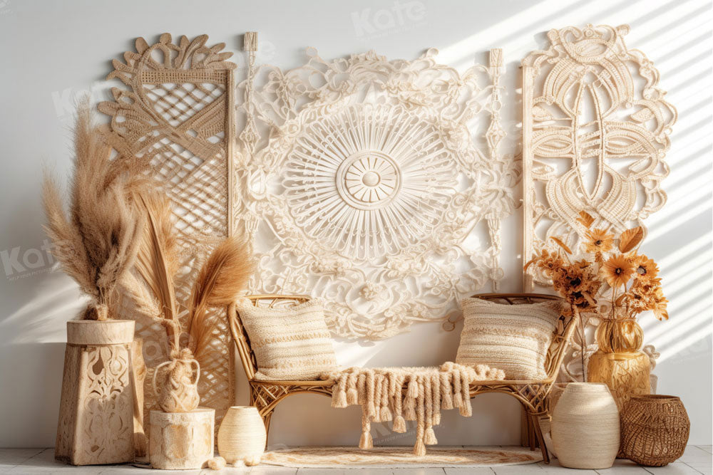 Kate Autumn Boho Backdrop Sunshine Hollow Screen Designed by Chain Photography - Kate Backdrop AU