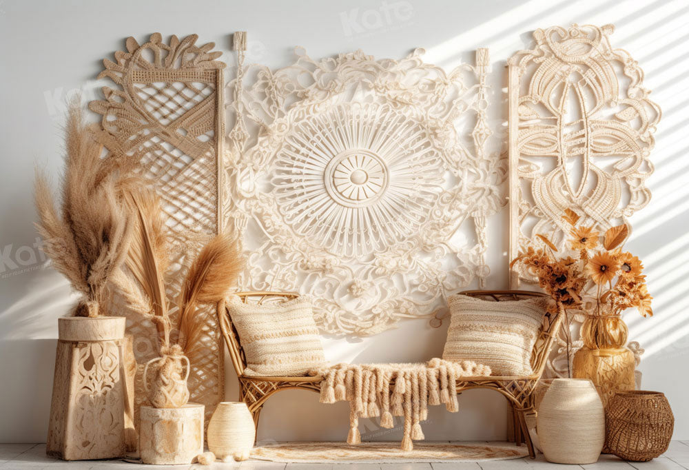 Kate Autumn Boho Backdrop Sunshine Hollow Screen Designed by Chain Photography - Kate Backdrop AU