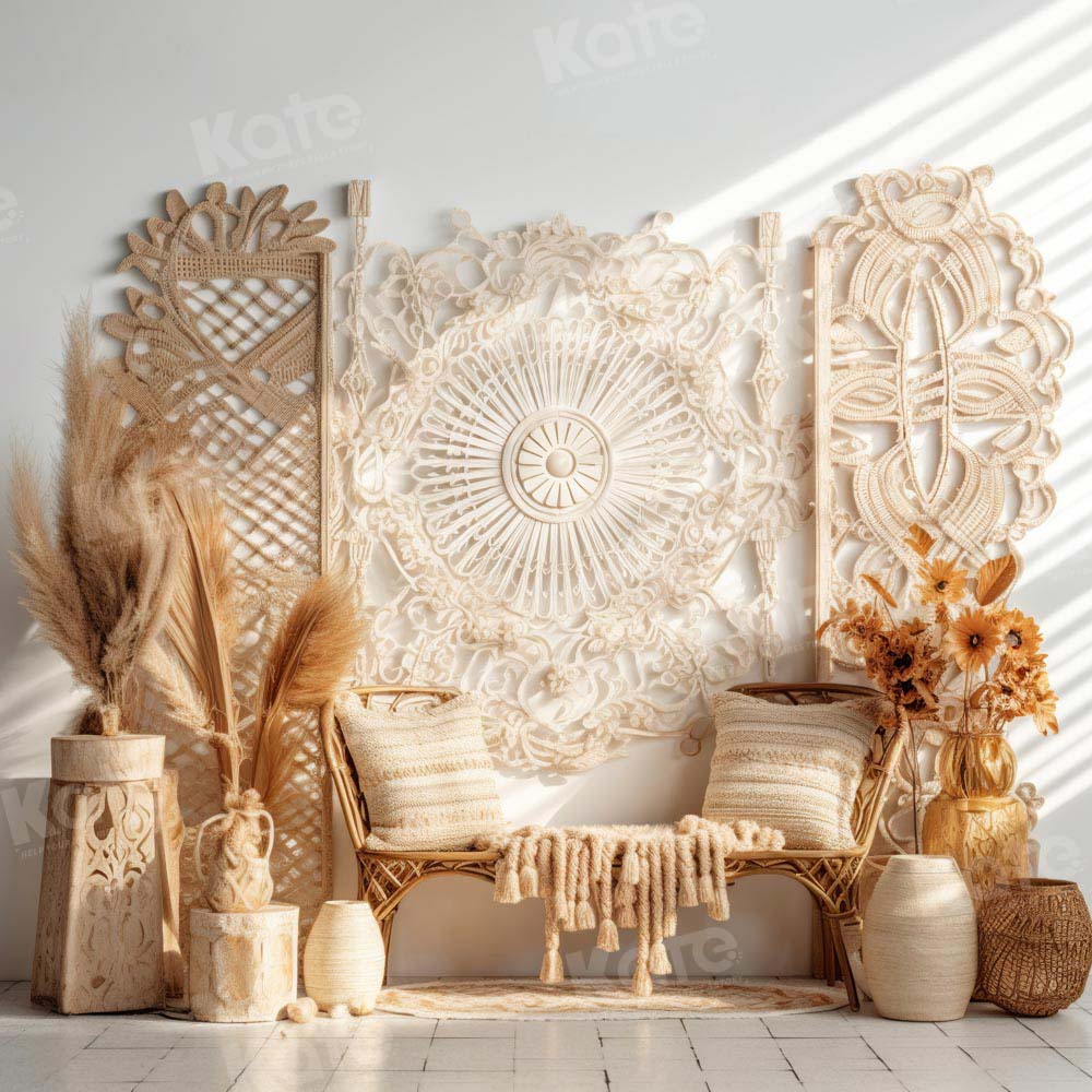 Kate Autumn Boho Backdrop Sunshine Hollow Screen Designed by Chain Photography - Kate Backdrop AU