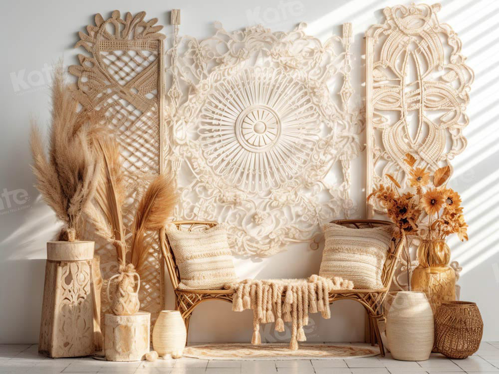 Kate Autumn Boho Backdrop Sunshine Hollow Screen Designed by Chain Photography - Kate Backdrop AU