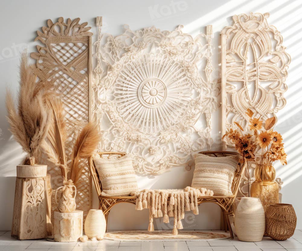 Kate Autumn Boho Backdrop Sunshine Hollow Screen Designed by Chain Photography - Kate Backdrop AU