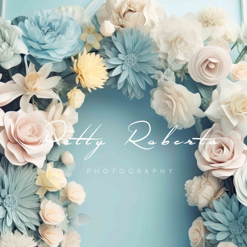 Kate Flower Painterly Fairyland Backdrop Designed by Patty Roberts