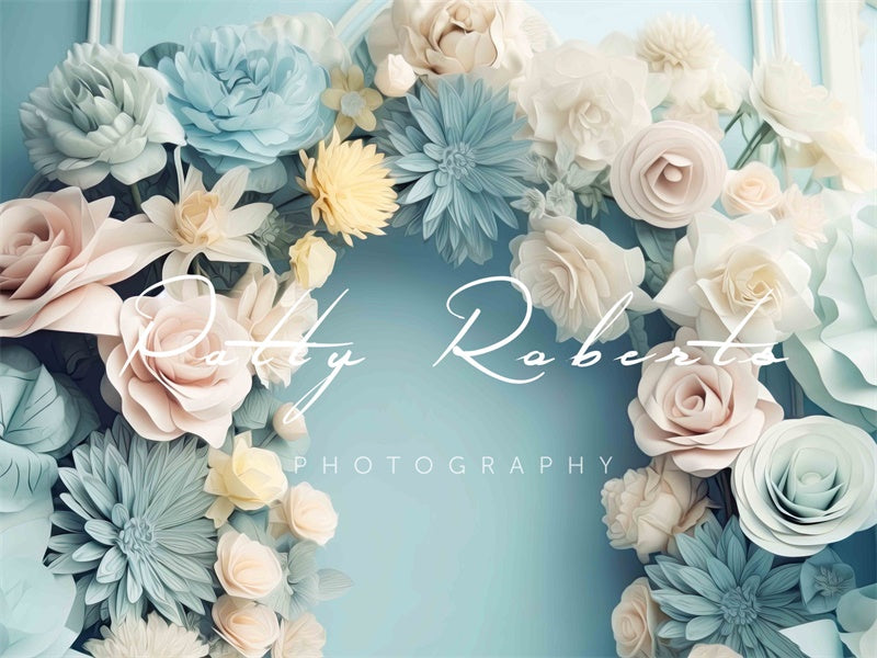 Kate Flower Painterly Fairyland Backdrop Designed by Patty Robertss - Kate Backdrop AU