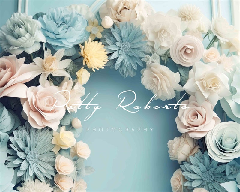Kate Flower Painterly Fairyland Backdrop Designed by Patty Roberts