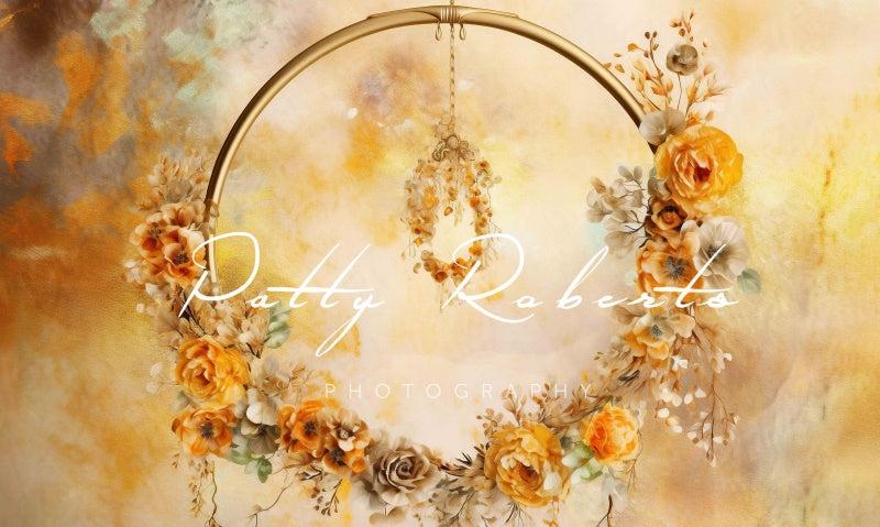 Kate Painterly Garden Symphony Backdrop Designed by Patty Robertss - Kate Backdrop AU