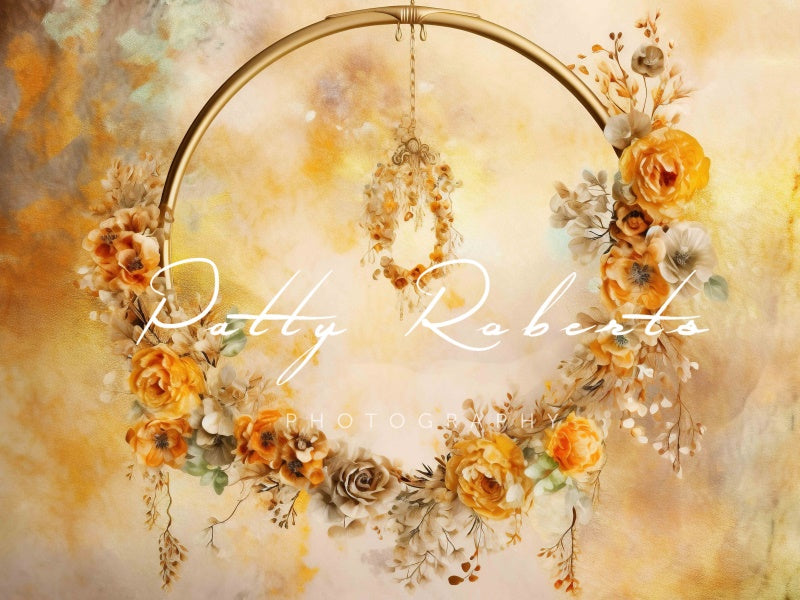 Kate Painterly Garden Symphony Backdrop Designed by Patty Robertss - Kate Backdrop AU