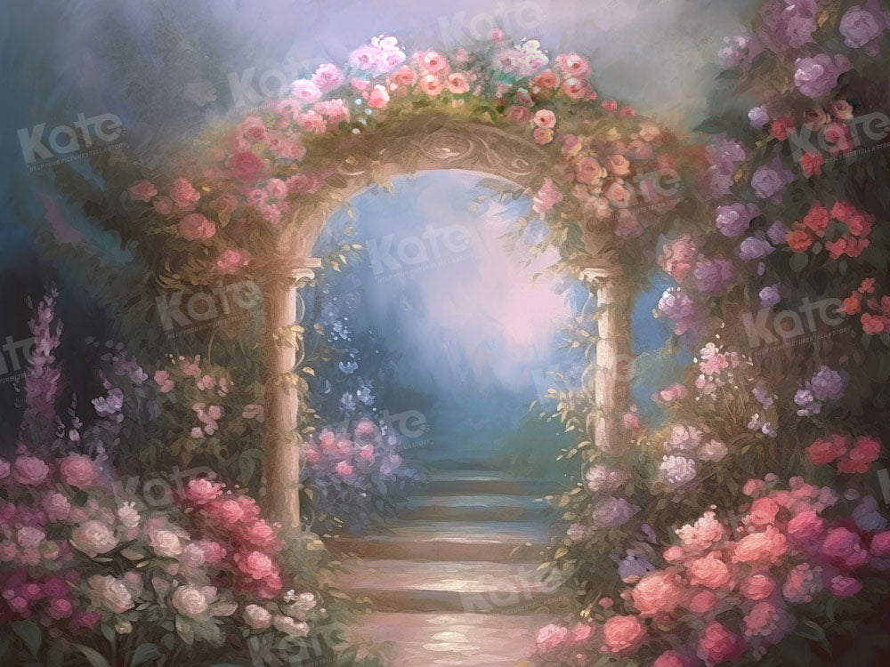 Kate Flower Arch Base Backdrop Spring Designed by GQ