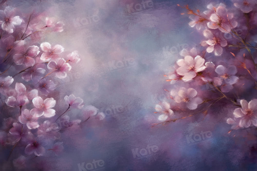 Kate Flower Spring Backdrop Pregnant Fine Art Designed by GQ