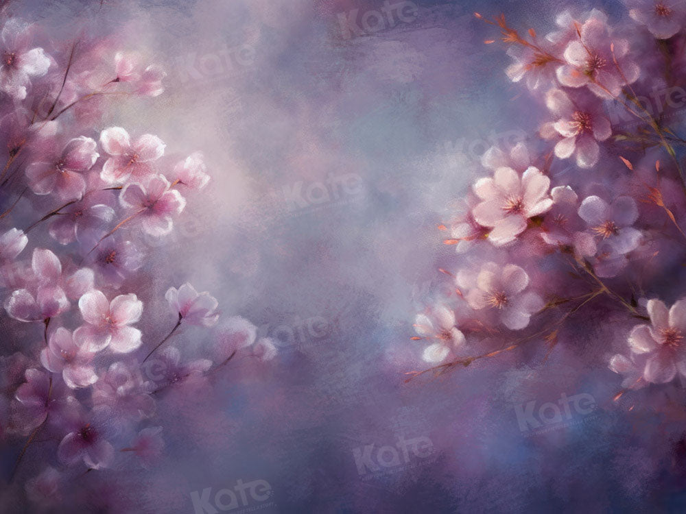 Kate Flower Spring Backdrop Pregnant Fine Art Designed by GQ