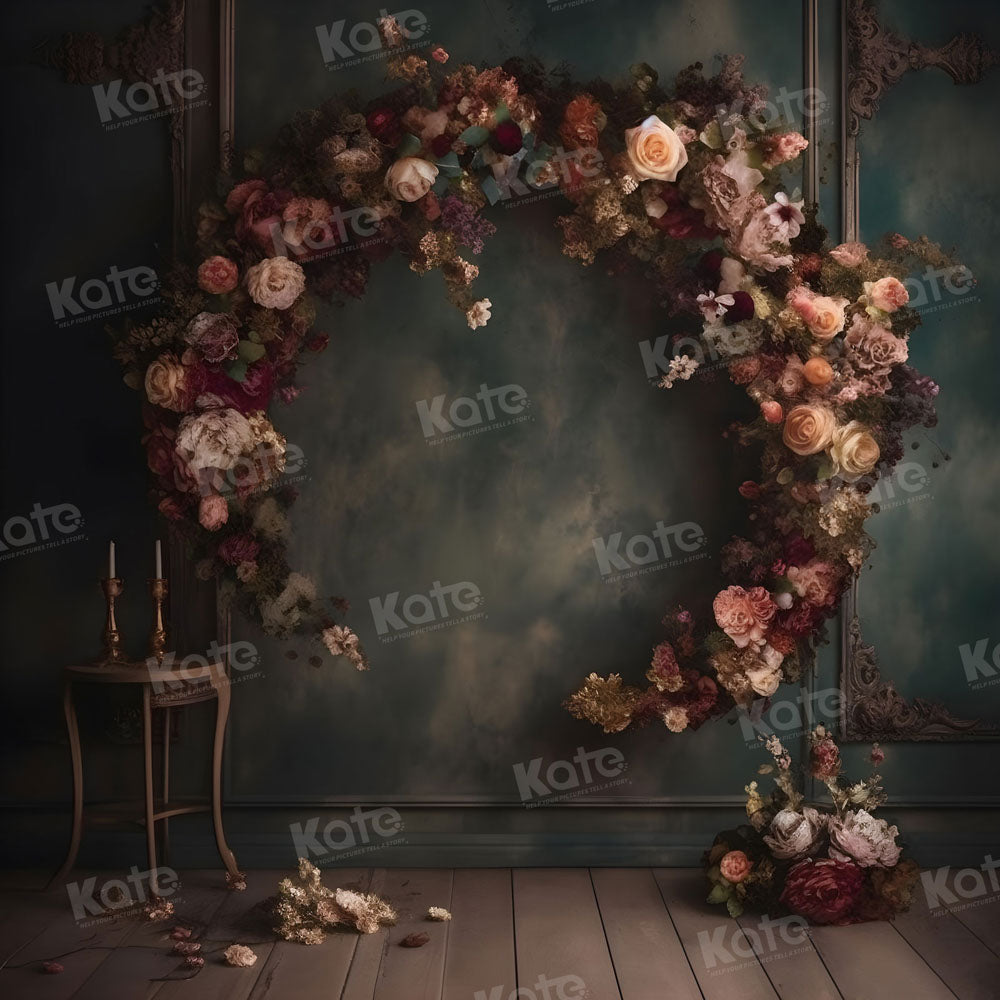 Kate Vintage Wreath Abstract Backdrop for Photography