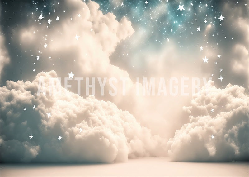 Kate Astral Dream Clouds Backdrop Designed by Angela Marie Photography