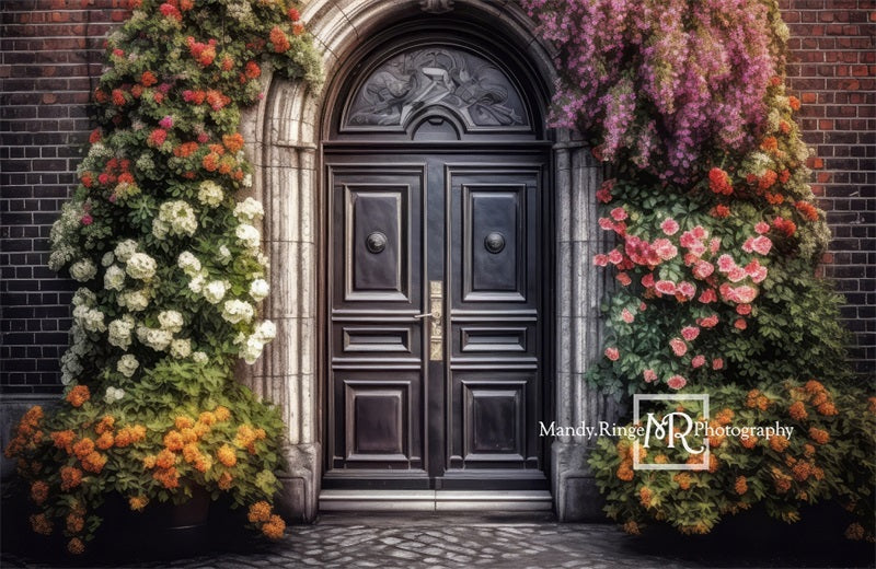 Kate Door Colorful Flower Arch Designed by Mandy Ringe Photography - Kate Backdrop AU