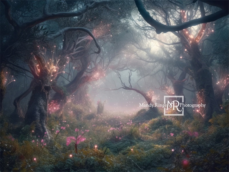 Kate Enchanted Fairy Forest Backdrop Designed by Mandy Ringe Photography - Kate Backdrop AU