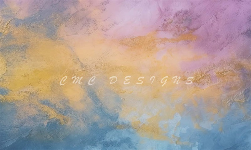 Kate Grunge Pastel Wall Backdrop Designed by Candice Compton