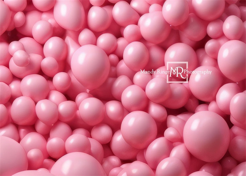 Kate Pink Balloon Wall Backdrop Designed by Mandy Ringe Photography - Kate Backdrop AU