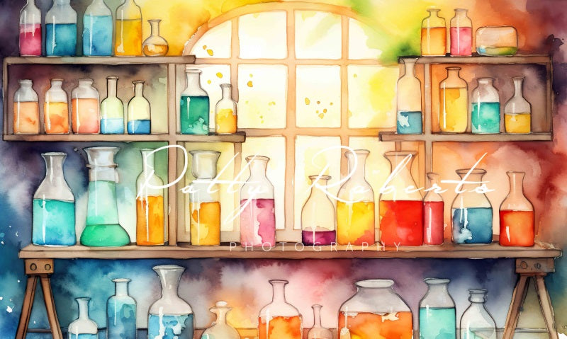 Kate Science lab Backdrop Designed by Patty Robertss