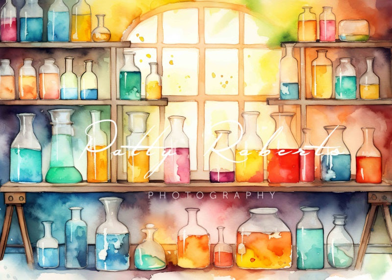 Kate Science lab Backdrop Designed by Patty Robertss