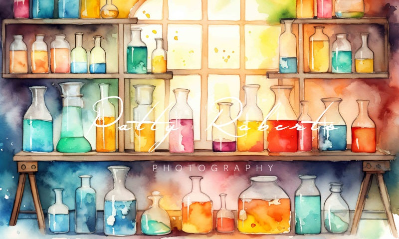 Kate Science lab Backdrop Designed by Patty Robertss