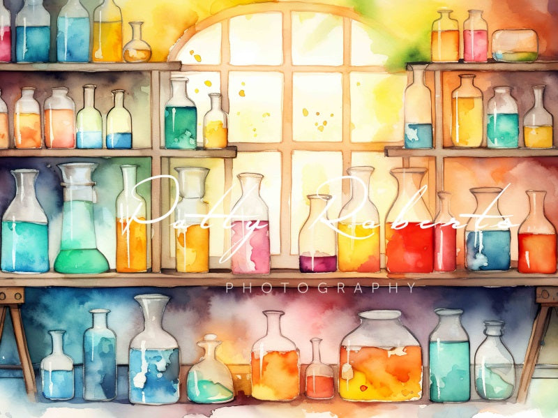 Kate Science lab Backdrop Designed by Patty Robertss