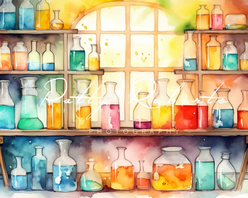 Kate Science lab Backdrop Designed by Patty Robertss