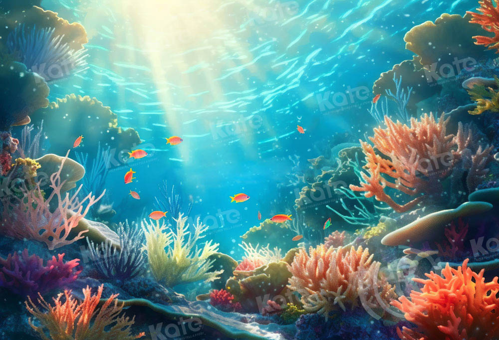Kate Underwater World Backdrop Designed by Chain Photography - Kate Backdrop AU